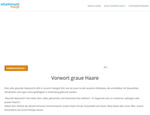 Tablet Screenshot of graue-haare.net